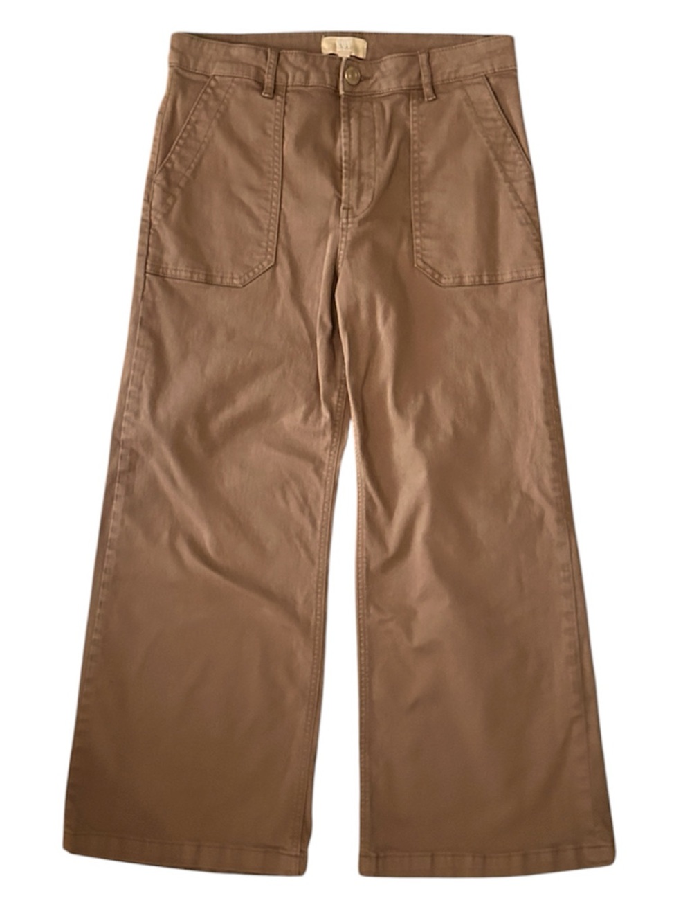 KUT From The Kloth Wide Leg Porckchop Pocket Saddlebrown Pants
